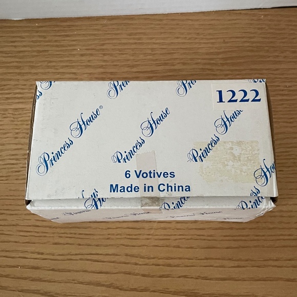 Vtg Princess House Beeswax Votive Candle Set of 6 #2111 New in Box w Paperwork - Picture 9 of 9